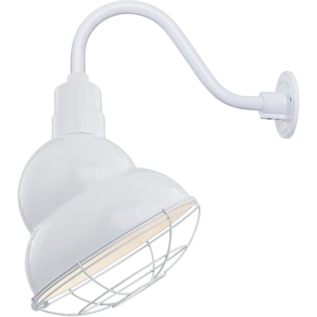 A large image of the Millennium Lighting RES12-RGN15 White