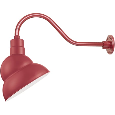 A large image of the Millennium Lighting RES12-RGN22 Satin Red