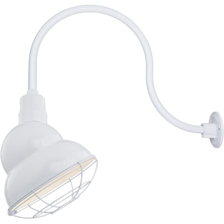 A large image of the Millennium Lighting RES12-RGN24 White