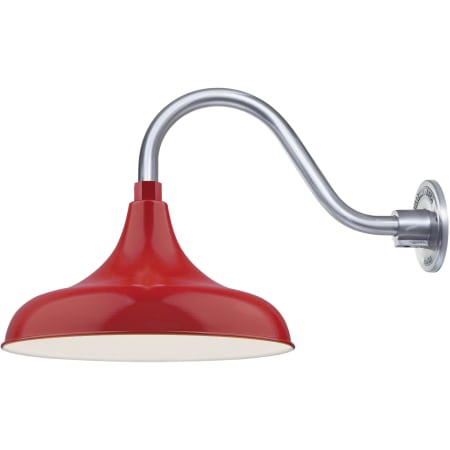 A large image of the Millennium Lighting RMWHS14-RGN15 Satin Red