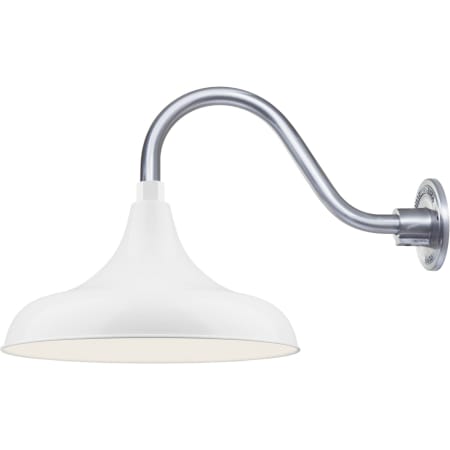 A large image of the Millennium Lighting RMWHS14-RGN15 White