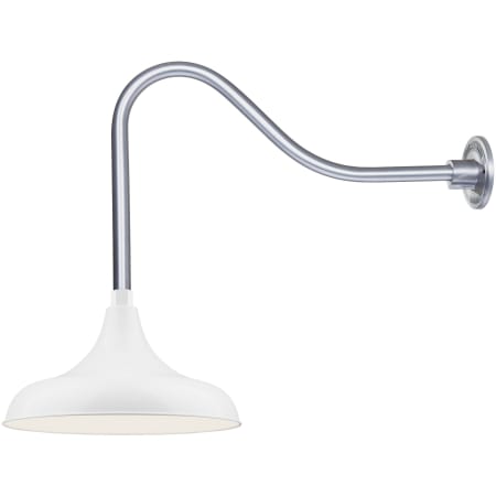 A large image of the Millennium Lighting RMWHS14-RGN23 White
