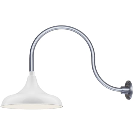A large image of the Millennium Lighting RMWHS14-RGN24 White