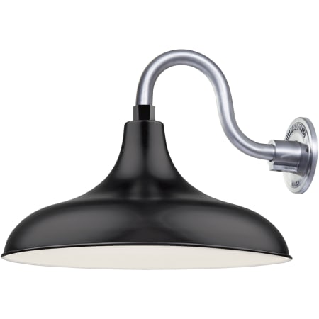 A large image of the Millennium Lighting RMWHS17-RGN10 Satin Black
