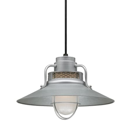 A large image of the Millennium Lighting RRRC14 Galvanized