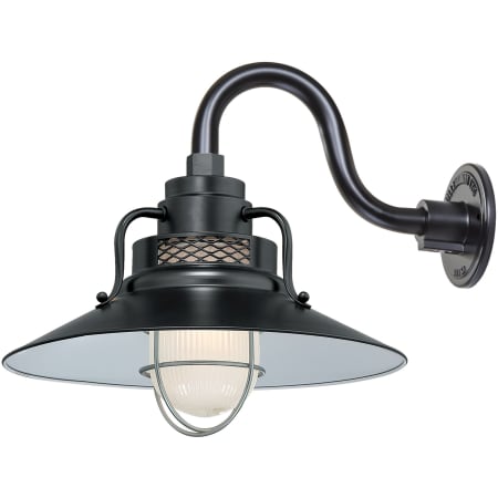 A large image of the Millennium Lighting RRRS14-RGN10 Satin Black