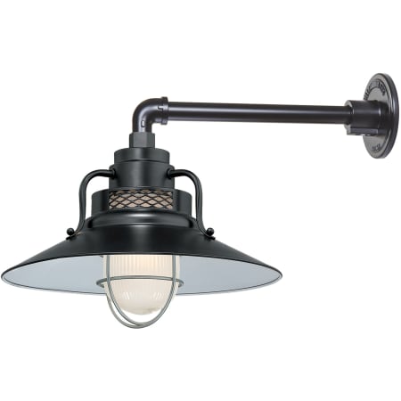 A large image of the Millennium Lighting RRRS14-RGN13 Satin Black