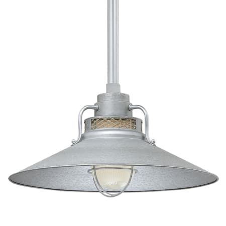 A large image of the Millennium Lighting RRRS18 Galvanized