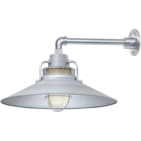 A large image of the Millennium Lighting RRRS18-RGN13 Galvanized