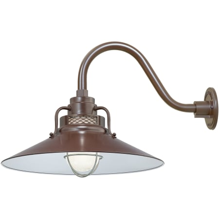 A large image of the Millennium Lighting RRRS18-RGN15 Architectural Bronze