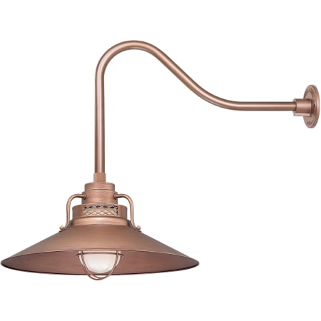A large image of the Millennium Lighting RRRS18-RGN23 Copper