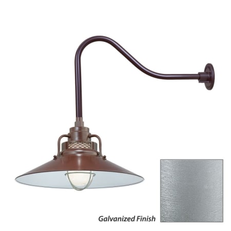 A large image of the Millennium Lighting RRRS18-RGN23 Millennium Lighting RRRS18-RGN23