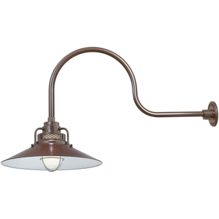 A large image of the Millennium Lighting RRRS18-RGN30 Architectural Bronze