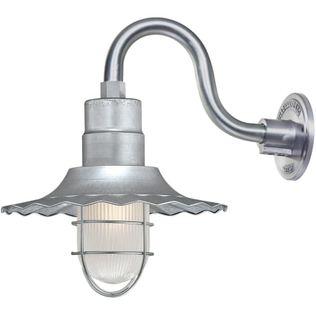 A large image of the Millennium Lighting RRWS12-RGN10 Galvanized
