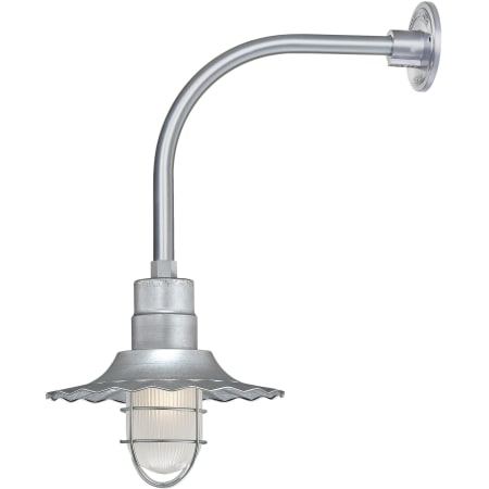 A large image of the Millennium Lighting RRWS12-RGN12 Galvanized