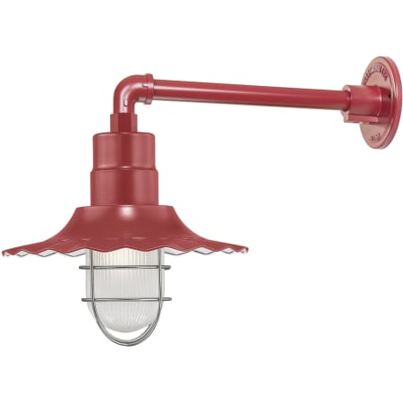 A large image of the Millennium Lighting RRWS12-RGN13 Satin Red