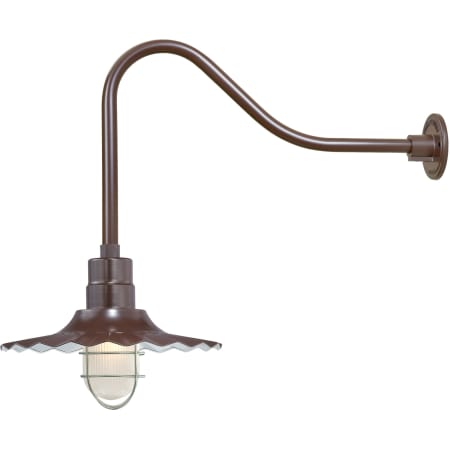 A large image of the Millennium Lighting RRWS15-RGN23 Architectural Bronze