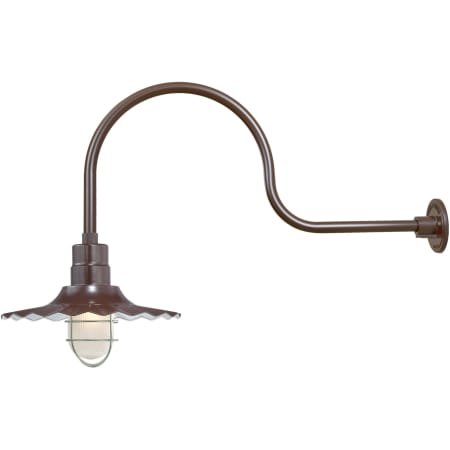A large image of the Millennium Lighting RRWS15-RGN30 Architectural Bronze