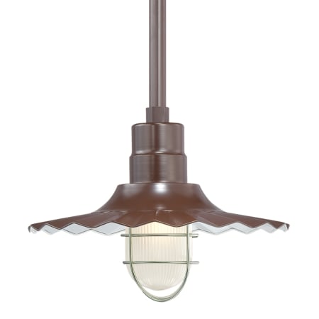 A large image of the Millennium Lighting RRWS15-RSCK-RS3 Architectural Bronze