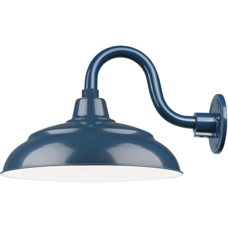 A large image of the Millennium Lighting RWHS14-RGN10 Navy Blue