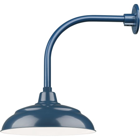 A large image of the Millennium Lighting RWHS14-RGN12 Navy Blue