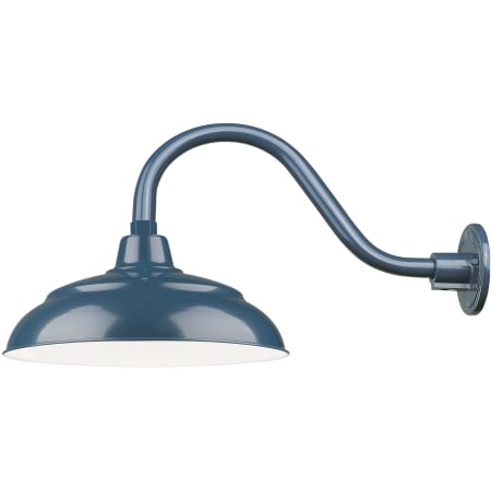 A large image of the Millennium Lighting RWHS14-RGN15 Navy Blue