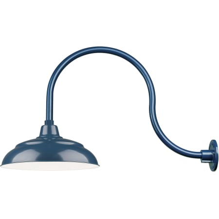 A large image of the Millennium Lighting RWHS14-RGN24 Navy Blue