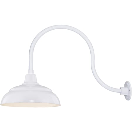 A large image of the Millennium Lighting RWHS14-RGN24 White