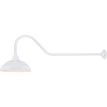 A large image of the Millennium Lighting RWHS14-RGN41 White