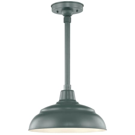 A large image of the Millennium Lighting RWHS14-RSCK-RS2 Satin Green