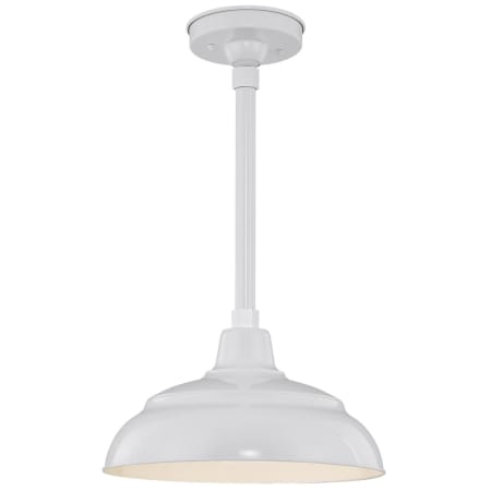 A large image of the Millennium Lighting RWHS14-RSCK-RS3 White