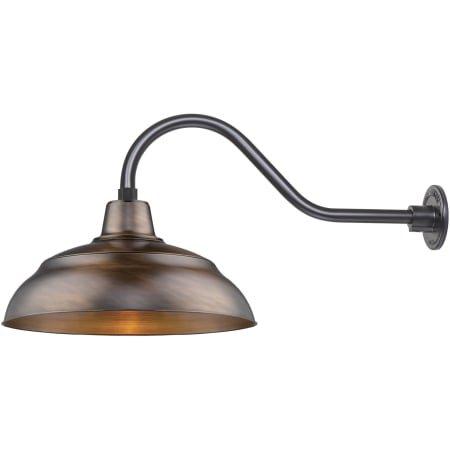 A large image of the Millennium Lighting RWHS17-RGN22 Natural Copper