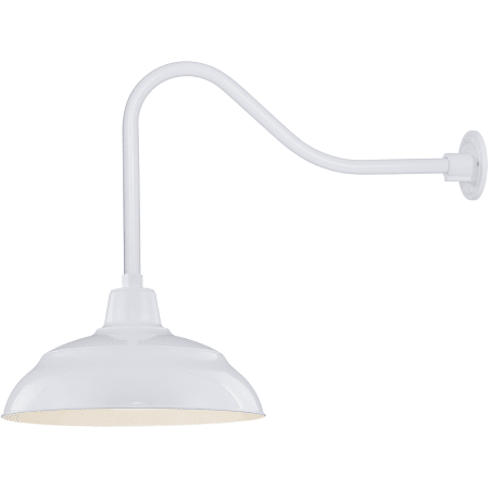 A large image of the Millennium Lighting RWHS17-RGN23 White