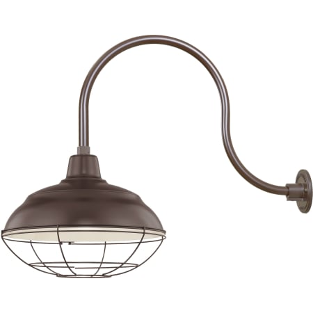 A large image of the Millennium Lighting RWHS17-RGN24 Architectural Bronze