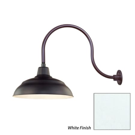 A large image of the Millennium Lighting RWHS17-RGN24 Millennium Lighting RWHS17-RGN24