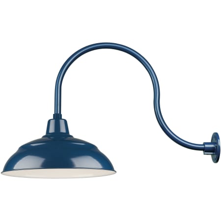 A large image of the Millennium Lighting RWHS17-RGN24 Navy Blue