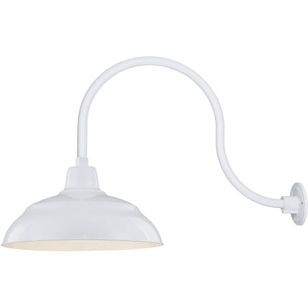 A large image of the Millennium Lighting RWHS17-RGN24 White