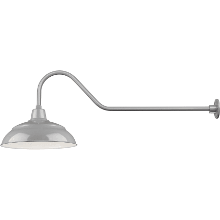 A large image of the Millennium Lighting RWHS17-RGN41 Gray