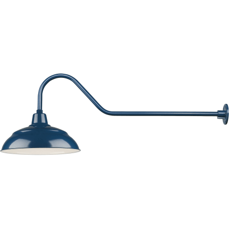A large image of the Millennium Lighting RWHS17-RGN41 Navy Blue