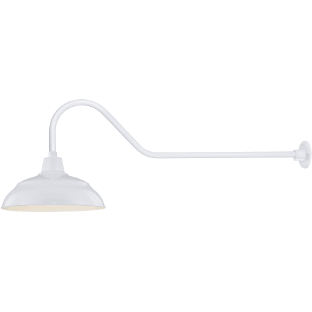 A large image of the Millennium Lighting RWHS17-RGN41 White