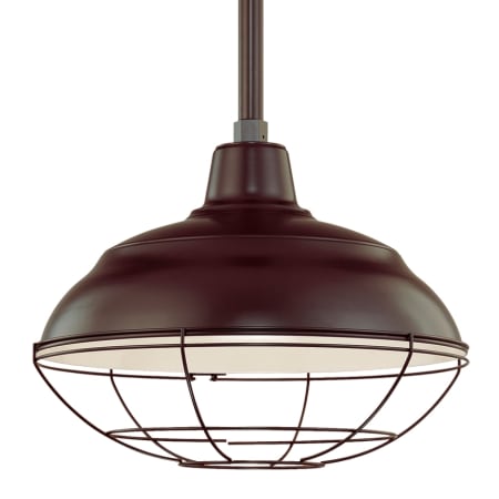 A large image of the Millennium Lighting RWHS17-RSCK-RS2 Architectural Bronze