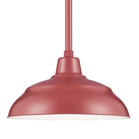 A large image of the Millennium Lighting RWHS17-RSCK-RS2 Satin Red