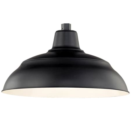 A large image of the Millennium Lighting RWHS17 Satin Black