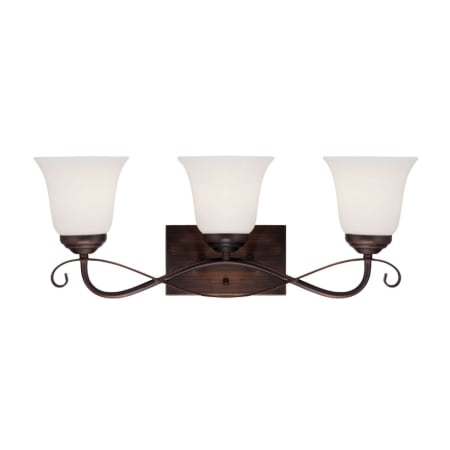 A large image of the Millennium Lighting 3023 Rubbed Bronze