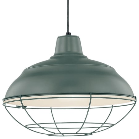 A large image of the Millennium Lighting RWHC17 Satin Green