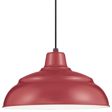 A large image of the Millennium Lighting RWHC17 Satin Red