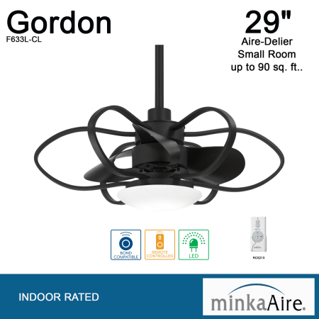 MinkaAire Gordon A large image of the MinkaAire Gordon Compatibility