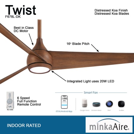 A large image of the MinkaAire Twist Twist Detail