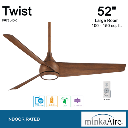 A large image of the MinkaAire Twist Twist Specs