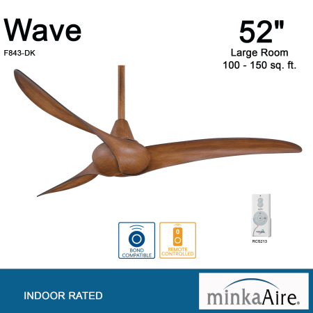 A large image of the MinkaAire Wave Wave - DK